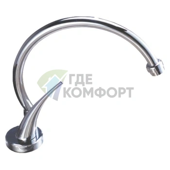Смеситель для кухни Zorg ZR 403 с выдвижным изливом - фото 1