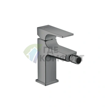 Смеситель для биде Hansgrohe Metropol с донным клапаном, шлифованный черный хром (32520340) - фото 1