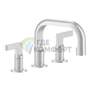 Смеситель для раковины GESSI INCISO с изливом 140 мм, хром (58012#031) - фото 1