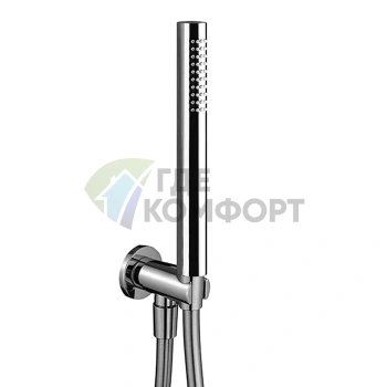 Душевой набор Fantini Nice с ручной лейкой FIT в стильном цвете Raw Metal PVD (86 Q8 8093) - фото 1