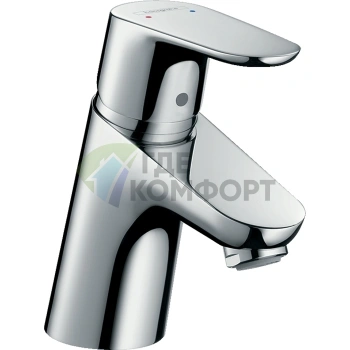 Смеситель для раковины Hansgrohe Focus с донным клапаном, хром (31730000) - фото 1