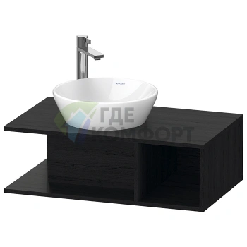 Раковина Duravit Cape Cod накладная круглая 40 см без отверстия белого цвета (2328400000) - фото 3