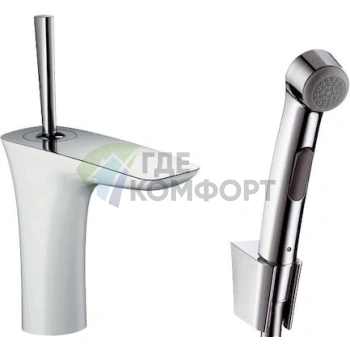 Смеситель Hansgrohe PuraVida 15275400 для раковины с гигиеническим душем