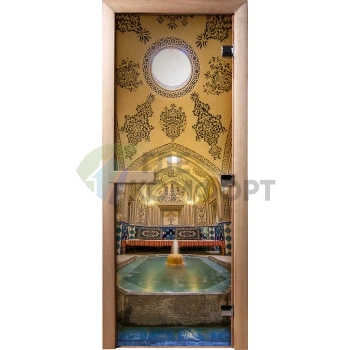 Дверь для бани и сауны Банные штучки 32670 Хаммам 190х70