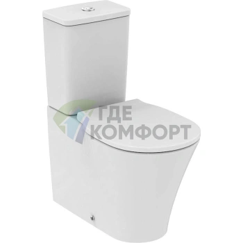 Унитаз-компакт Ideal Standard Connect Air с технологией AquaBlade и микролифтом - фото 1