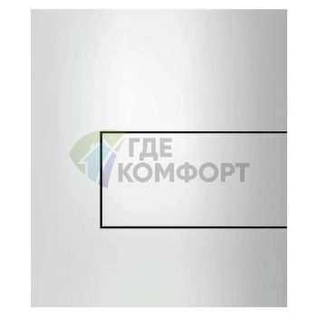 Кнопка смыва для писсуара TECE Square II 9242812 белая
