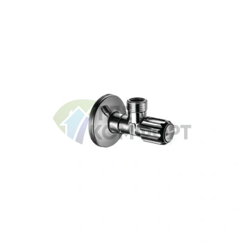 Угловой вентиль Hansgrohe 3/8 с фильтром, хром (13904000) - фото 1