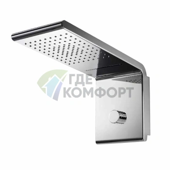 BOSSINI Душевая панель Syncro-Rain с 3 режимами душа в хромированном исполнении (I00591.030) - фото 1