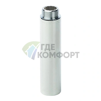 Удлинитель STOUT латунный 3/4 x 100 хромированный - фото 1