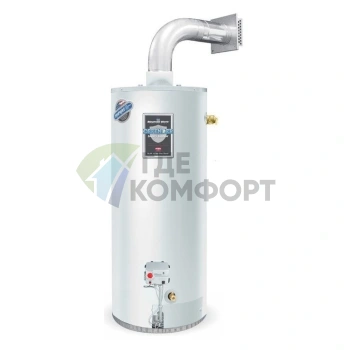 Газовый накопительный напольный водонагреватель Bradford White RG240S6N 151 л 11-1 кВт энергонезависимый