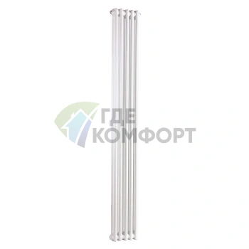Радиатор стальной трубчатый Purmo Delta Laserline AB 2180 1800х250 5 секций с боковой подводкой - фото 1