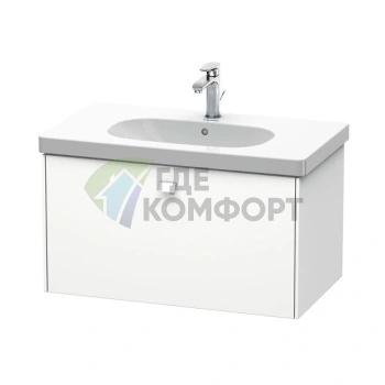 Тумба подвесная Duravit Brioso с выдвижным ящиком, белая матовая (BR404601818) - фото 1