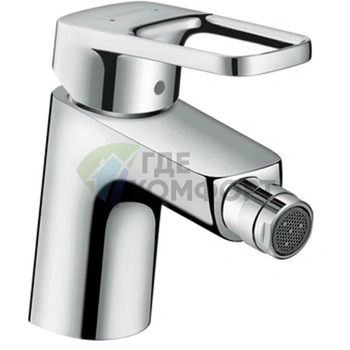 Смеситель для биде Hansgrohe Logis Loop, 70 мм, хром (71250000) - фото 1
