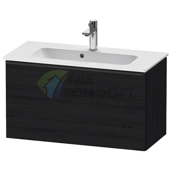 Тумбочка подвесная Duravit D-Neo Compact 440x372x810, 1 ящик, Black Oak (DE426901616) - фото 1