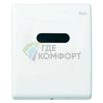 Кнопка смыва TECE Planus Urinal, батарейная (6 V), матовая белая, арт. 9242354