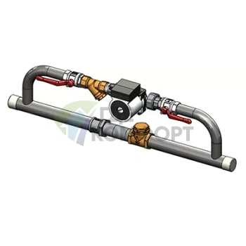 Насосный узел Zota горизонтальный 25-60/40-насос Grundfos
