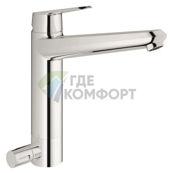 Смеситель Grohe Eurodisc Cosmopolitan для кухни: стиль и функциональность - фото 1