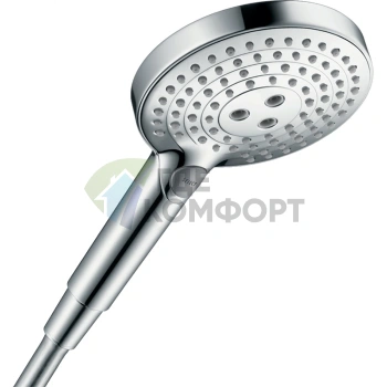 Ручной душ HG Raindance Select S 120 с 3 режимами струи (хром) (26530000) - фото 1
