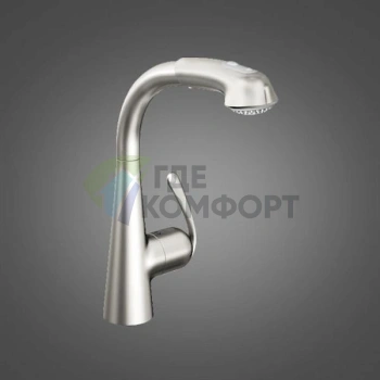 Смеситель для кухни Grohe Zedra 32553SD0 с выдвижной лейкой - фото 3