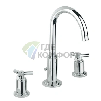 Смеситель Grohe Atrio для умывальника: стиль и функциональность - фото 1