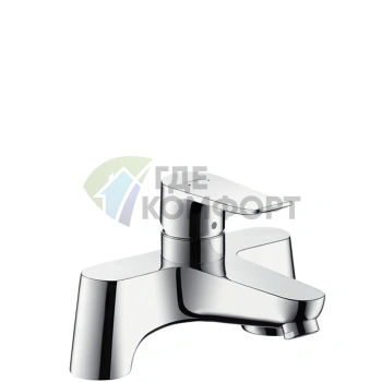 Смеситель для ванны Hansgrohe Metris с вакуумным переключателем, хром (31423000) - фото 1