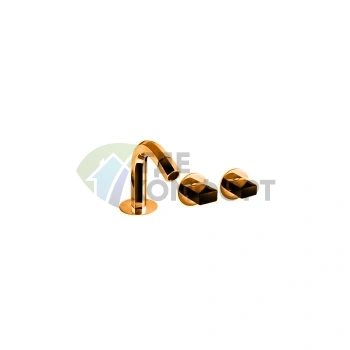 Смеситель для биде Fantini Venezia с донным клапаном, цвет Matt Copper PVD (29 P9 N411SB) - фото 1