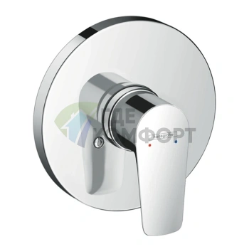 Встраиваемый однорычажный смеситель для душа Hansgrohe Talis E (хром) (71766000) - фото 1