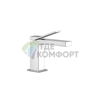 Стильный смеситель Gessi Rettangolo K для раковины в хроме (53002#031) - фото 1