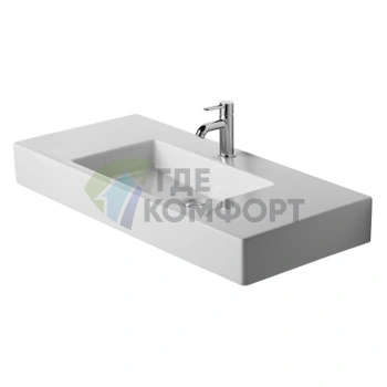 Раковина Duravit Vero для мебели без перелива, белая, 1050x490 мм (329100041) - фото 3