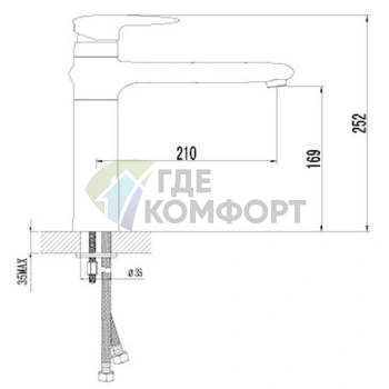 Смеситель Lemark Status LM4404C для кухни: надежность и стиль - фото 2
