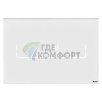 Сенсорная кнопка смыва TECE Lux Mini 9240960 белая - фото 1