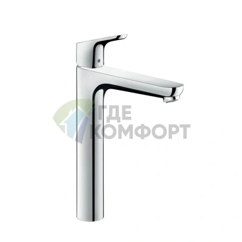 Смеситель для раковины Hansgrohe Focus с высоким изливом, хром (31532000) - фото 1