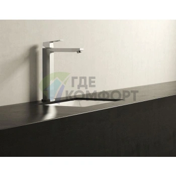 Стильный смеситель Grohe Eurocube 23406000 для раковины - фото 3