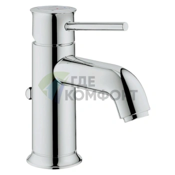 Стильный однорычажный смеситель Grohe BauClassic для раковины - фото 1