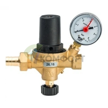 Клапан подпиточный Alimat ALMD 1/2 с манометром Watts