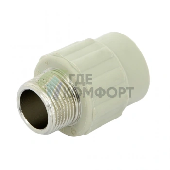 Переходник PPR с наружной резьбой 25x1/2 FV-Plast - фото 1