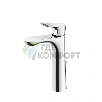 Смеситель для раковины TOTO NC с системой Comfort Glide и донным клапаном (хром) (TLG01304R ) - фото 1