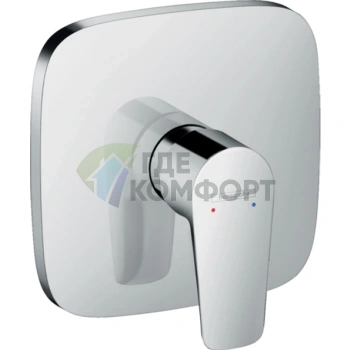 Встраиваемый смеситель для душа Hansgrohe Talis E HighFlow с одним источником подачи (71768000) - фото 1