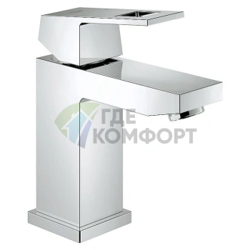 Смеситель Grohe Eurocube 2313200E для раковины: стильный дизайн и хромированное покрытие - фото 1