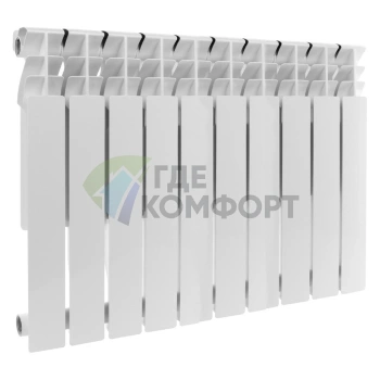 Радиатор алюминиевый Rommer Plus 500 10 секций