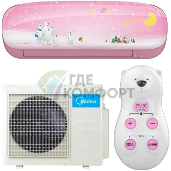 Кондиционер сплит-система Midea MSEAAU-09HRFN1(SP)/MOA01-09HFN1 - фото 1