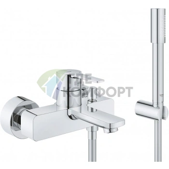 Смеситель Grohe Lineare 33850001 для ванны с душем: стиль и функциональность - фото 1