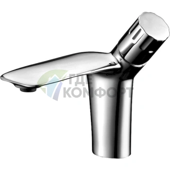 Стильный смеситель Lemark Wing LM5306C для раковины с изливом высокой струёй - фото 1