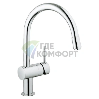 Смеситель Grohe Minta для кухни: настенный монтаж - фото 1