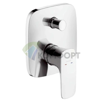 Смеситель Hansgrohe PuraVida 15445000 для ванны со стильным душем