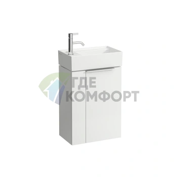 Тумба под раковину Laufen Kartell 815335, 445×275×615 мм, белая глянцевая (4.0751.1.033.631.1) - фото 1