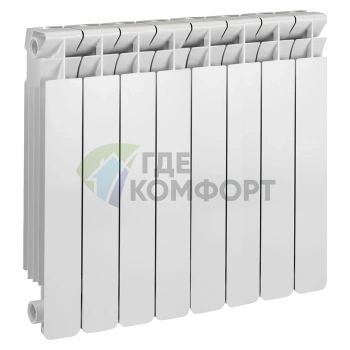 Радиатор алюминиевый Smart Installations 50008 Easy One 500 8 секций