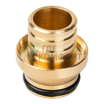 Фитинг STOUT компрессионный для труб из сшитого полиэтилена red 20x2-0x3/4 - фото 3