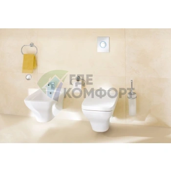 Кнопка смыва Grohe Nova Cosmopolitan Light для подвесного унитаза, хром - фото 2