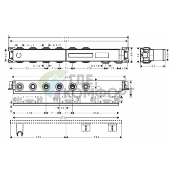 Модуль AX для термостата Select, 4-канальный (18312180) - фото 2
